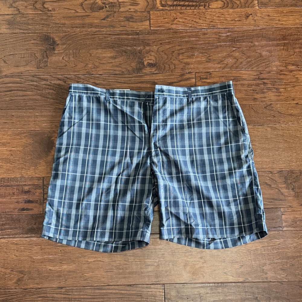 Champions Tour Dry Golf Shorts Men’s Size 44 Plaid Performance NWT
